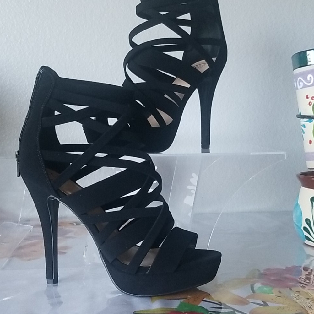 Black heels